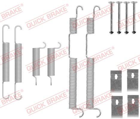 QUICK BRAKE Комплектующие, тормозная колодка 105-0844